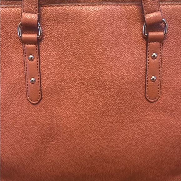 Kate Spade ♠️ Larchmont Avenue Evangelie Large Leather Tote Bag - Picture 4 of 16